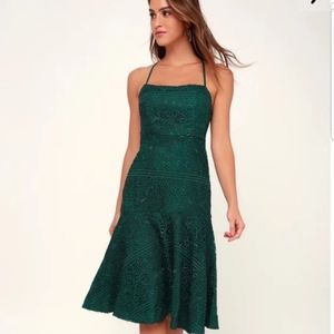 Lulus Emerald Green Dress